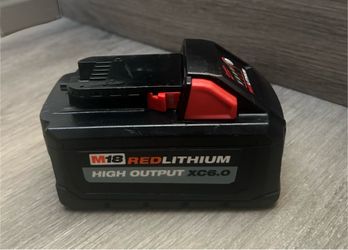 Milwaukee M18 REDLITHIUM HIGH OUTPUT XC6.O battery