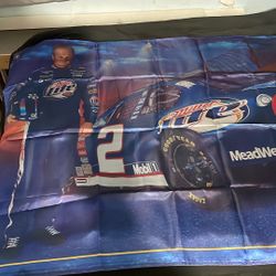 Brand New Rusty Wallace 34 X 55 Miller Lite Nascar Flag