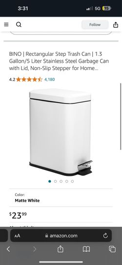 Step trash can