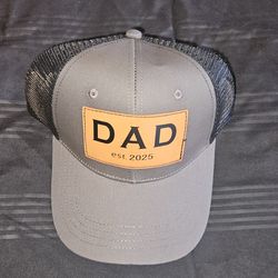 Dad Est 2025 Trucker hat new