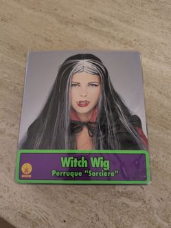 Women's Witch Wig, Halloween Costume Accessory, Rubie's #50703, Brand New in Package