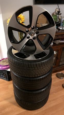 18” VW rims and tires 5x112 bolt pattern