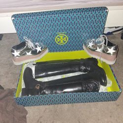 Tory Burch Boots Stella McCartney Shoes Both Size 5.5