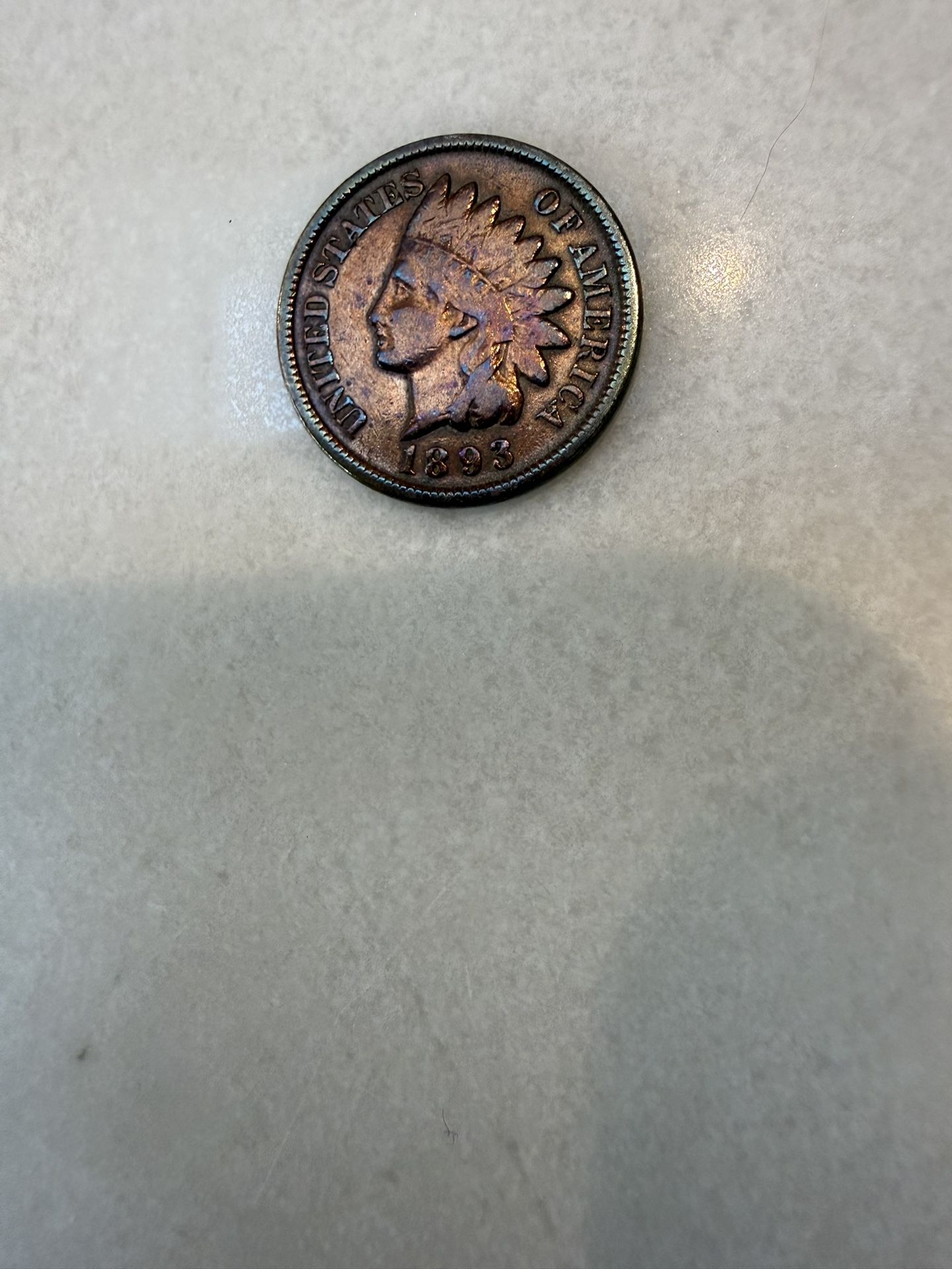 1893 Indian Head Penny