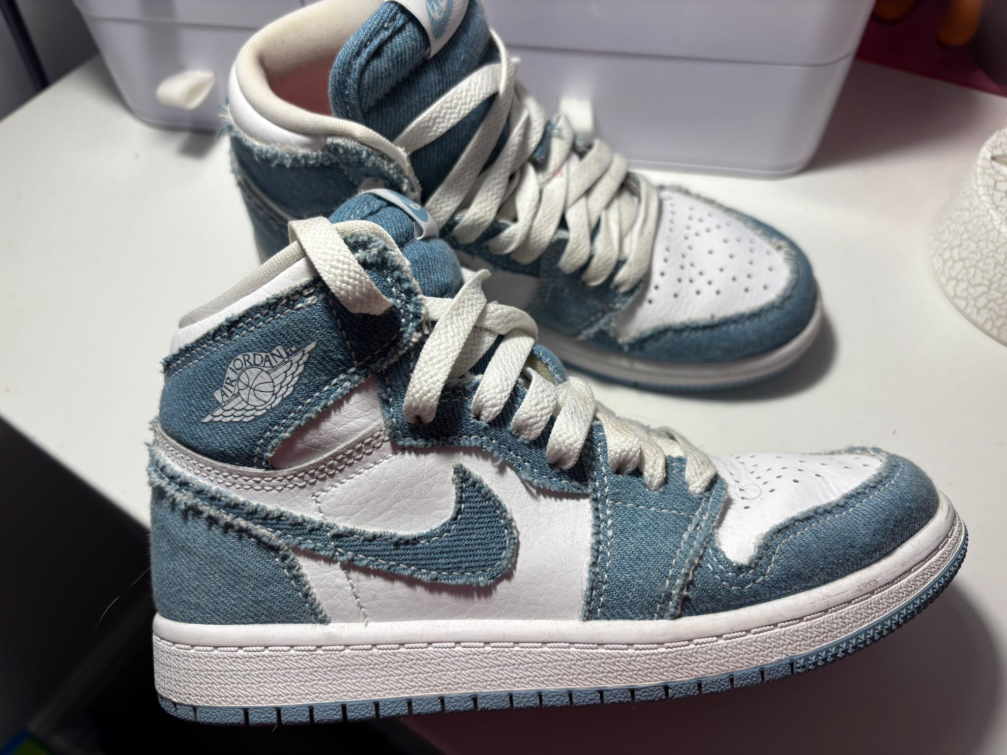 Jordan 1 Jeans Kids Size 1Y