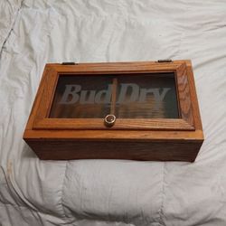 Bud Dry Beer Cabnet 
