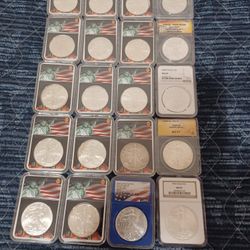 Silver Eagles. 999