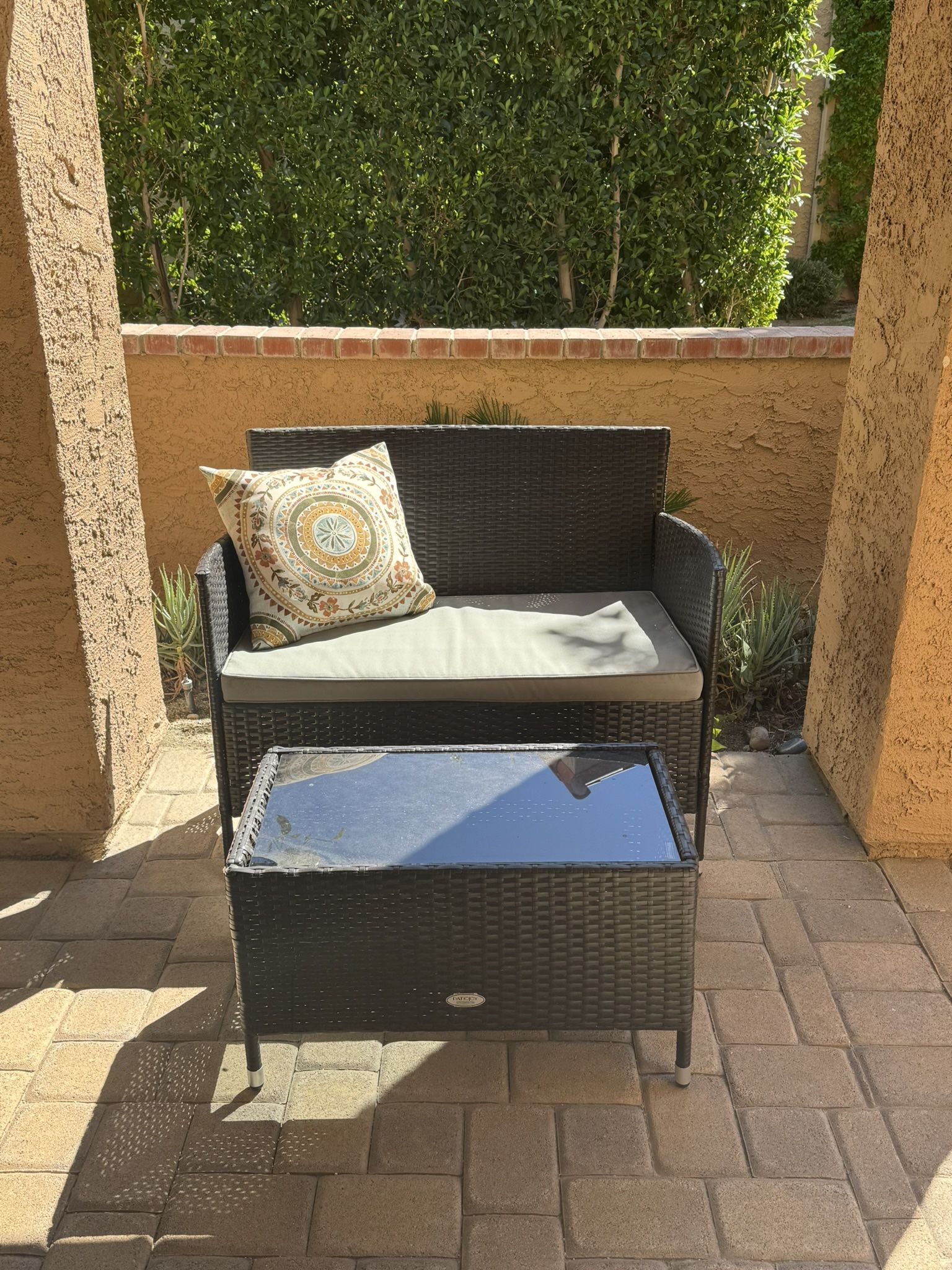 Petite Bench And Coffee Table
