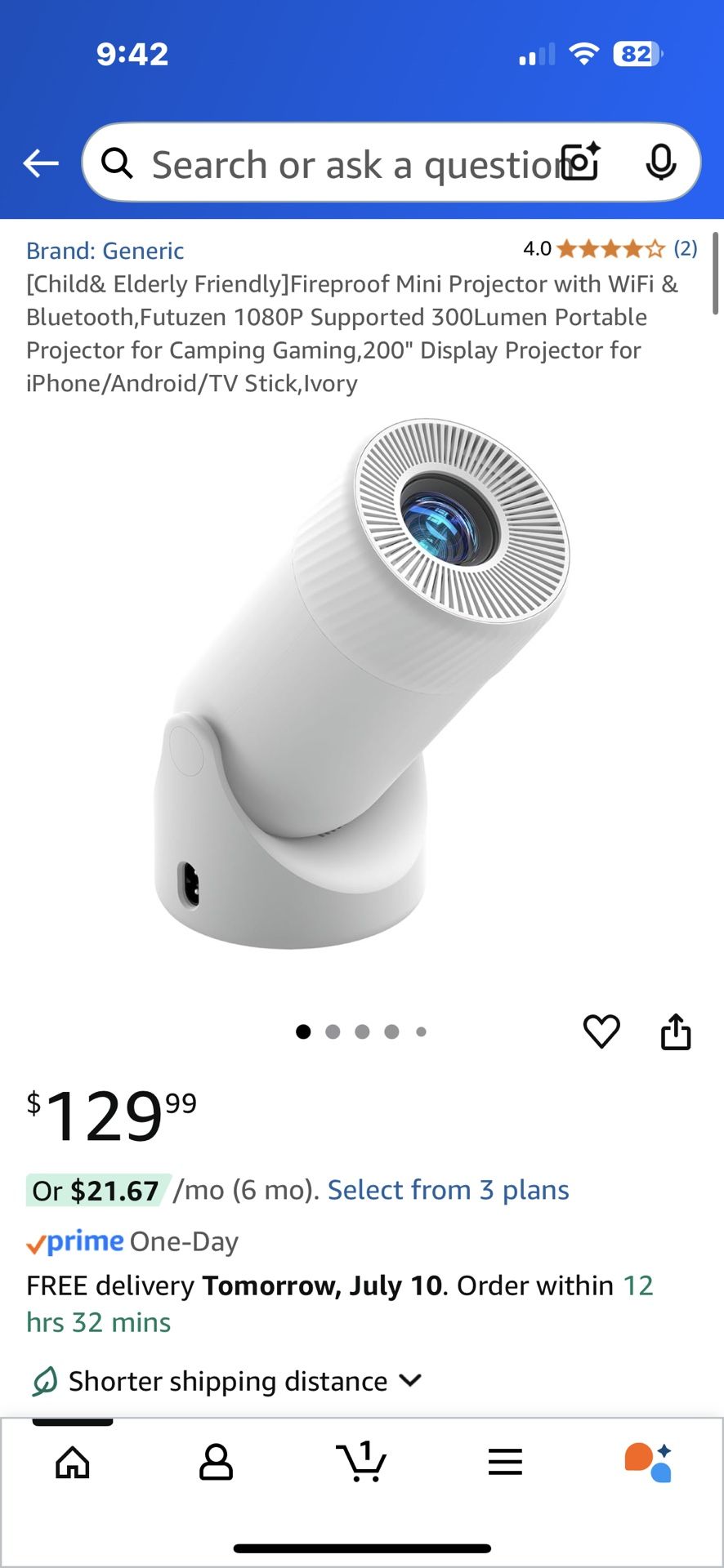 Mini Projector With Wifi And Bluetooth
