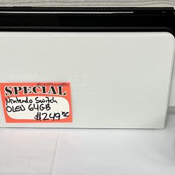 Nintendo Switch OLED 64GB 