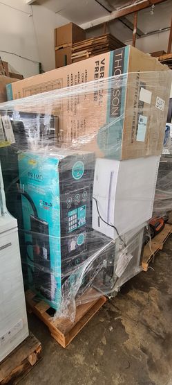 ** Pallet with Appliance ** ** Pallet Con Electrodomésticos **