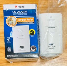 Kidde Plug-In Carbon Monoxide Alarm with Battery Backup (Model KN-COB-DP2) - New