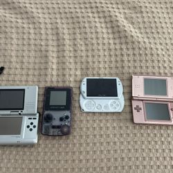 3ds, ds lite, gameboy, psp go, nds