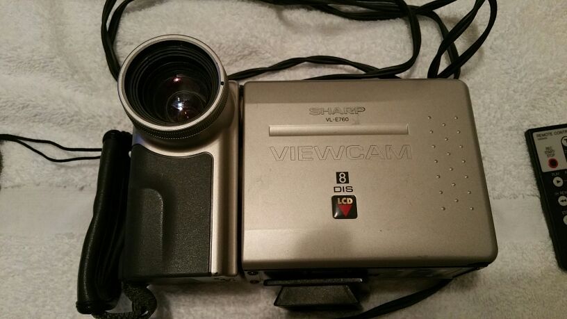 sharp viewcam 8 VL E760 camcorder
