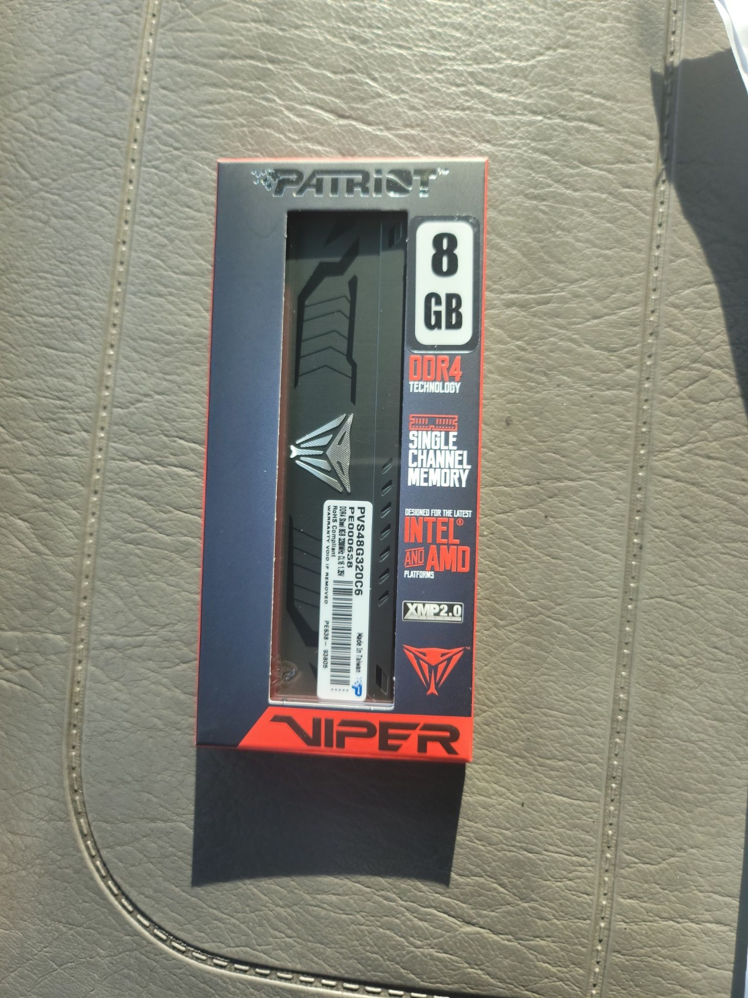 PATRIOT MEMORY RAM 8GB DDR4