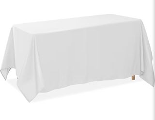 White tablecloths