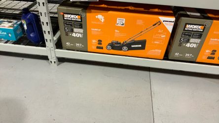 Worx Nitro Push Mower $250