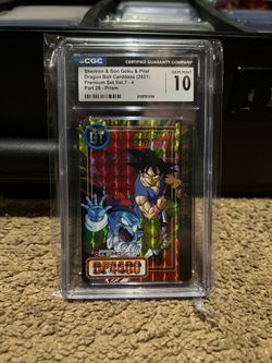 Goku Dragonball card slab