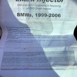 Shark Injector Tuner Bmw E46