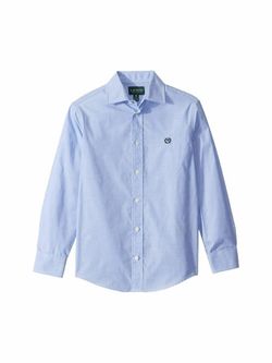 Lauren Ralph Lauren Boy's Classic Spread Collar Dress Shirt (Big Kids) size 18