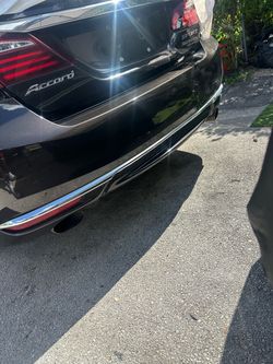 2017 Honda accord sport rear bumper