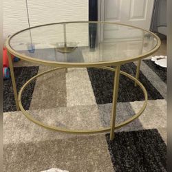 Round Glass Coffee Table