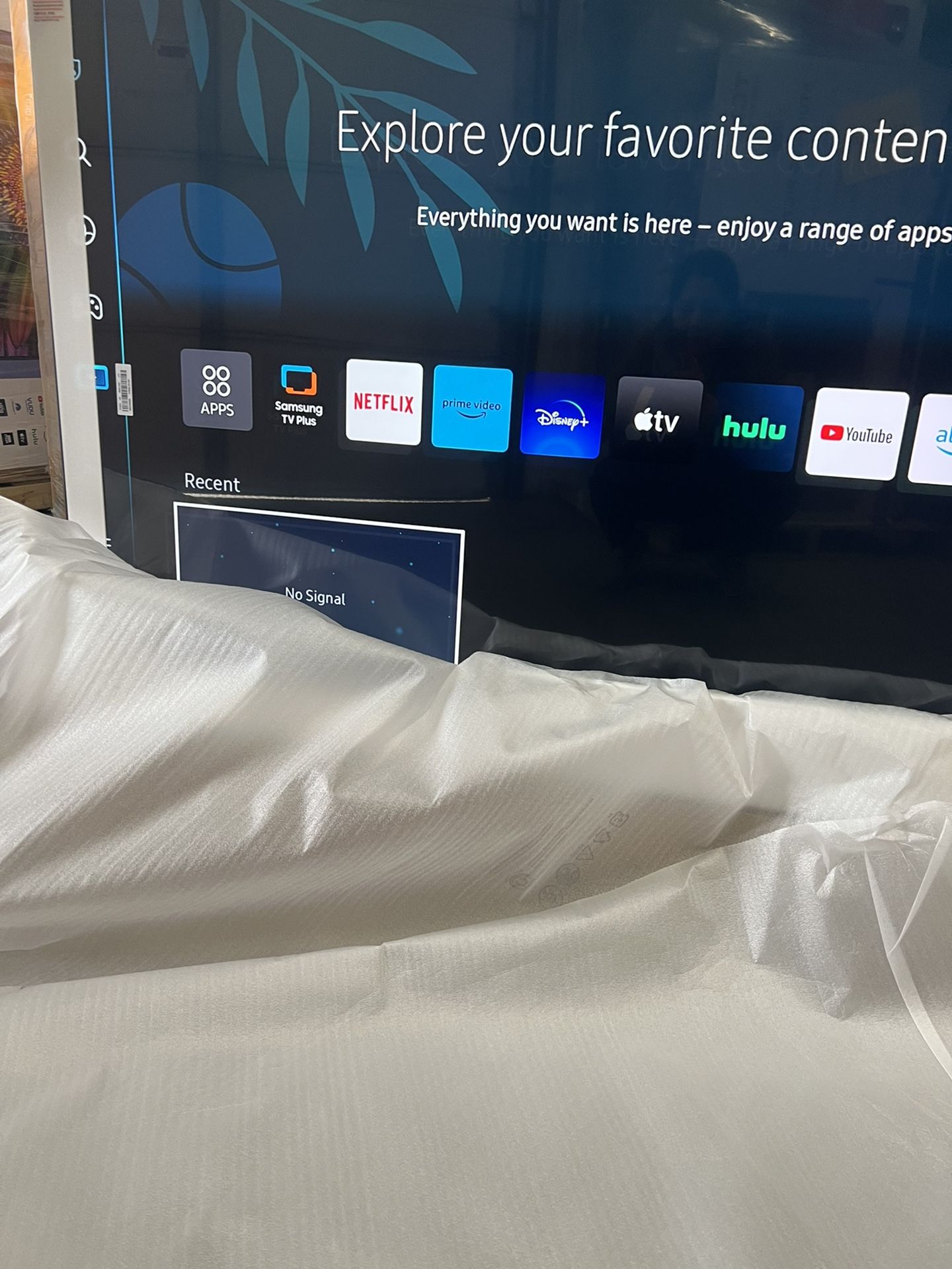 Samsung 55” Tv Smart QLED