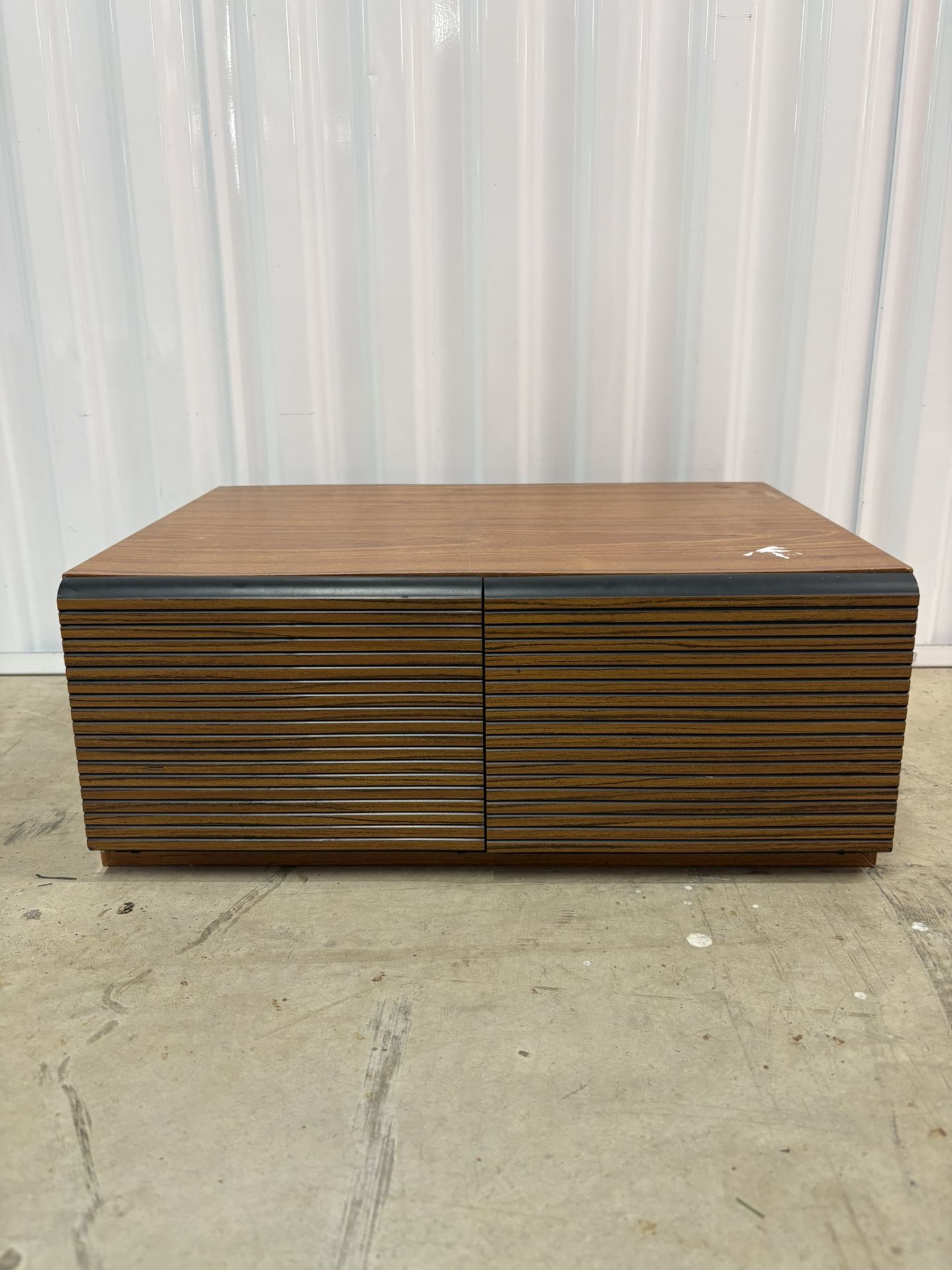 Vintage Wood CD Storage Organizer