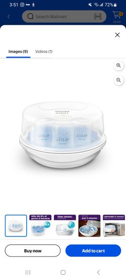 Phillips Avent Microwave Steam Sterilizer 