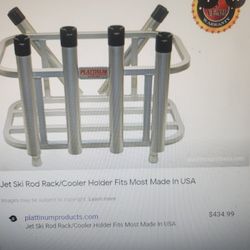 Jet Ski Fishing Rack