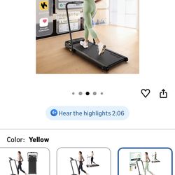 UREVO Strol 2E Smart 2-in-1 Folding Treadmill,