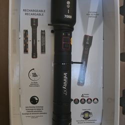 Flashlight Infinity X1 7000L Dual Power Rechargeable  7000 Lumen New Price Firm Corona92879