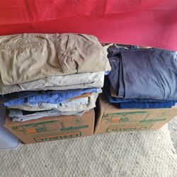 MENS SHORTS AND PANTS AND SHIRTS