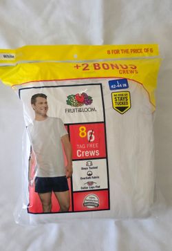 Men white T-shirt