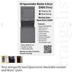 Stackable Washer And Dryer 