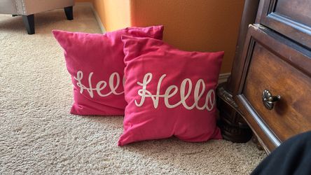 Pink Pillows