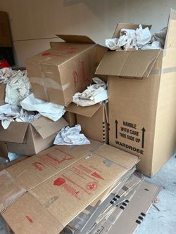 Moving boxes and/packing paper