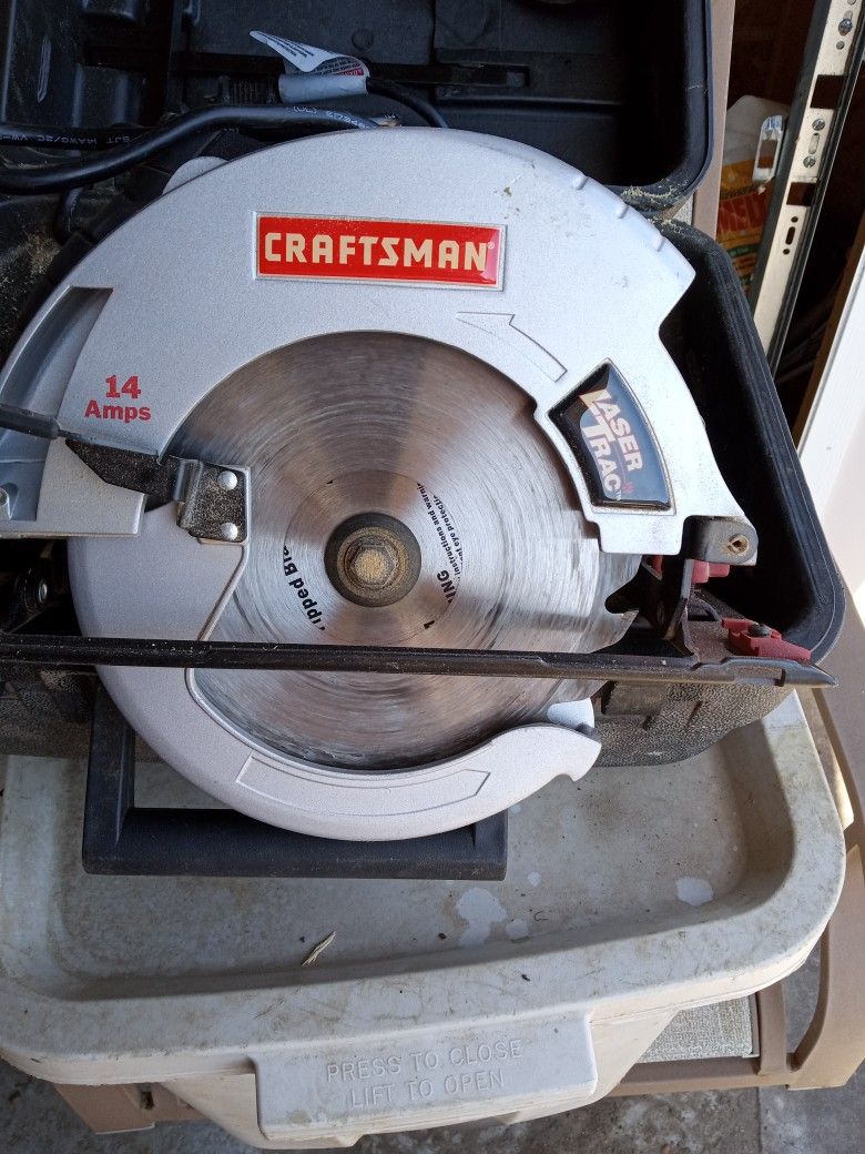 Craftsman Laser Track 14 Amps 10 Inch Skil Saw