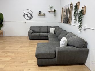 Gray Sectional CouchFree Delivery