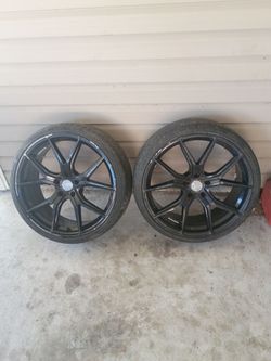 20"  5x 114.3 Velocity Rims & Tires Only 2