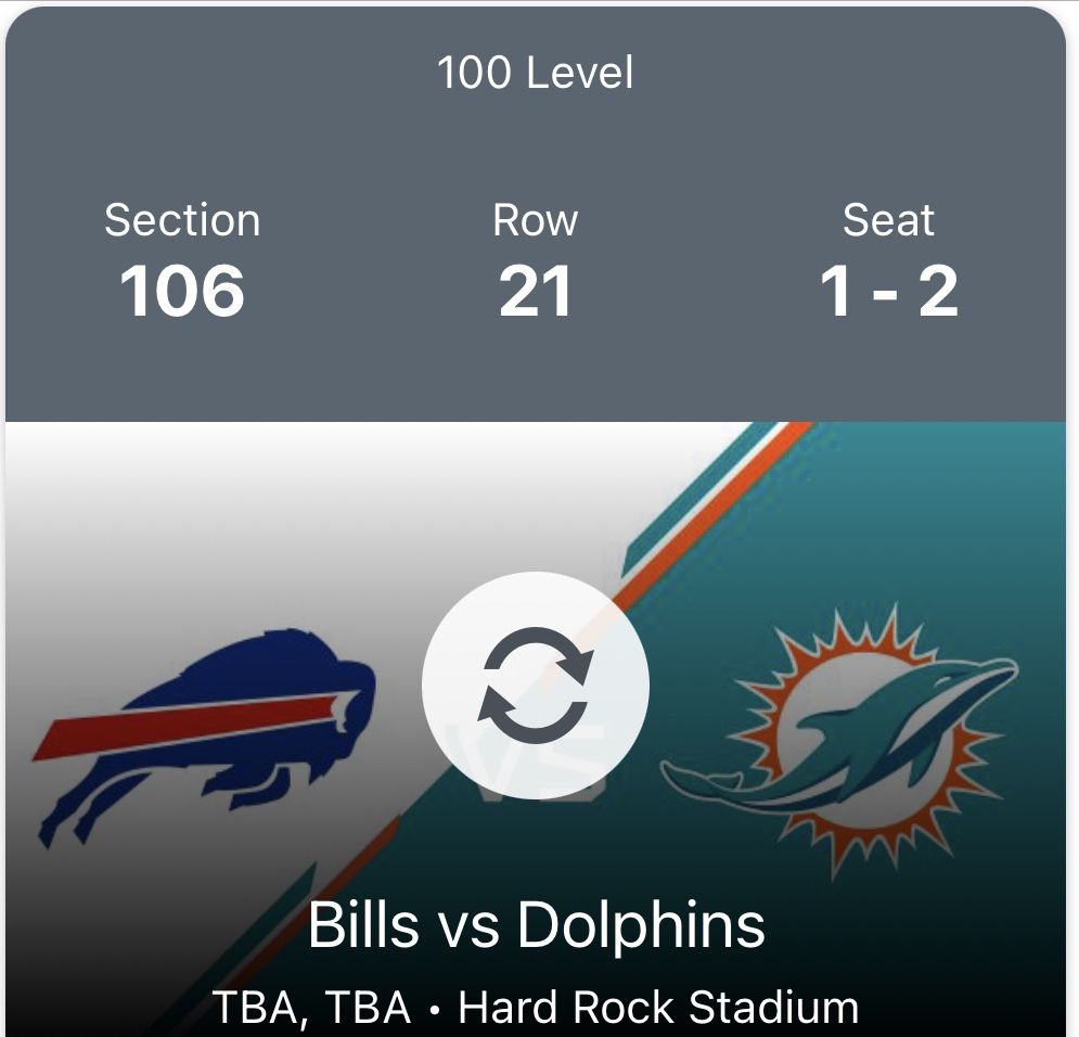Miami Dolphins Vs Buffalo Bills