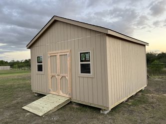 16x16 gable style shed!! built on site!!!