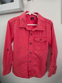 5T Baby Gap Kids Button-Up Long Sleeve Shirt