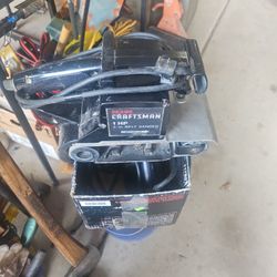 Sander Belt Craftsman,  1hp, Great Working Machine,  Easy Loeding, E MESA 