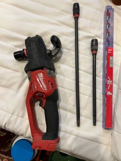 Milwaukee Hole hawg and bits