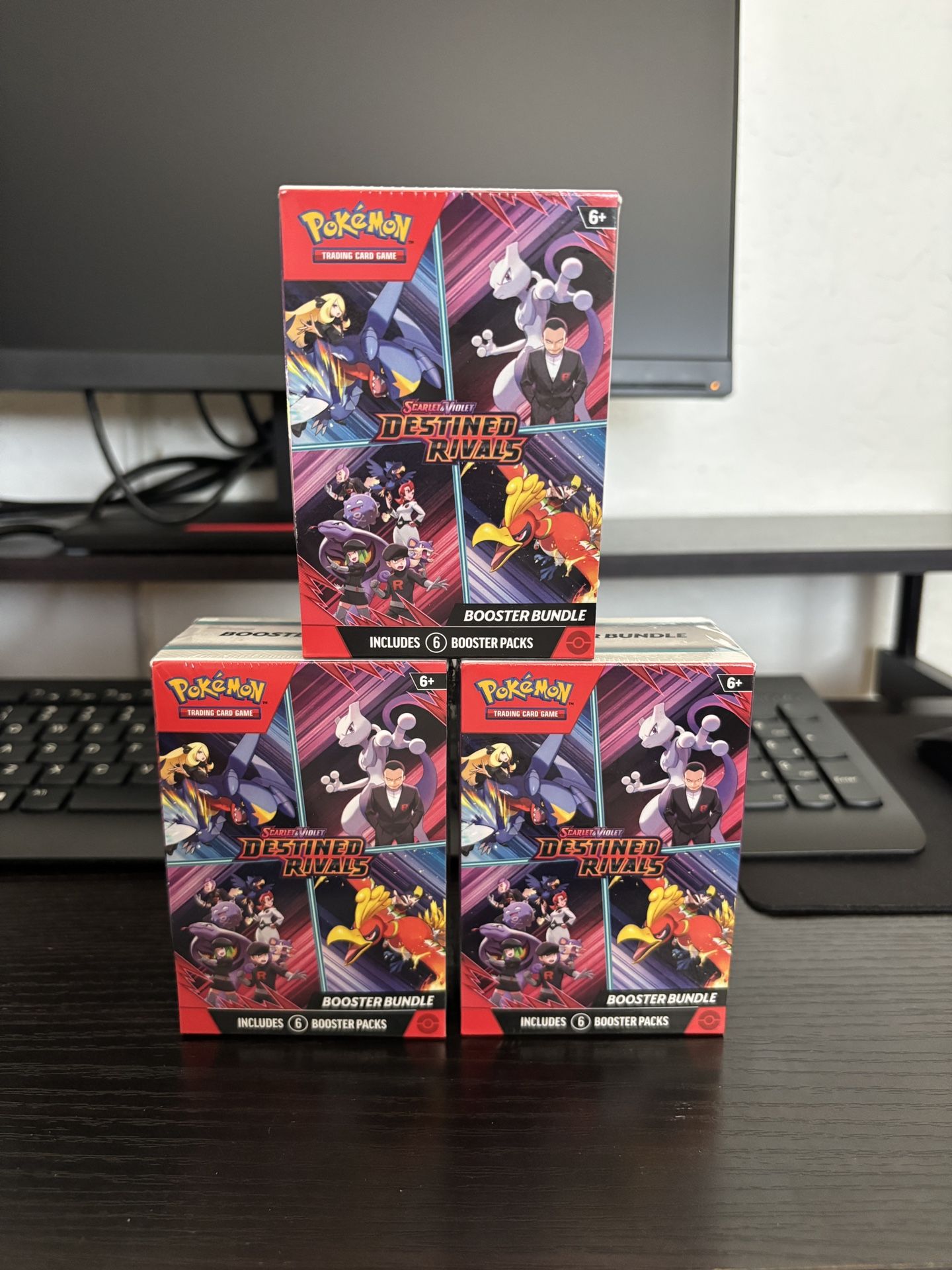 Pokemon Destined Rivals Booster Bundle