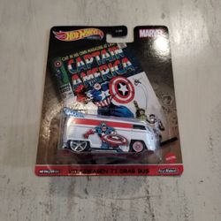 Hot Wheels Captain America T1 Drag Bus