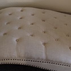 Beige Tone Fainting Couch