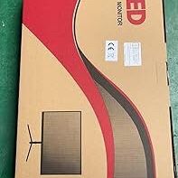 19 Inch Full HD  Flat Computer Monitor with HDMI VGA Ports, Adjustable Tilt, LED Monitor for Home Office and Gaming (HDMI Cable Included)