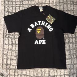 Black collage Bape Tee
